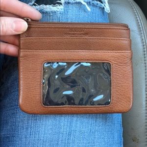 Buxton Leather Coin Wallet